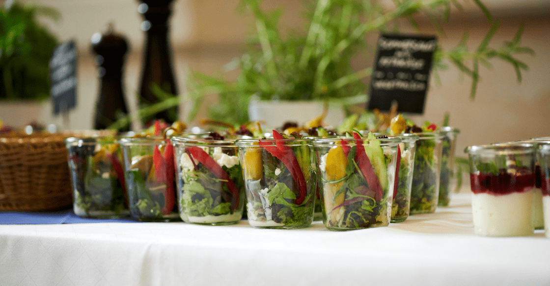 Healthy, sustainable event catering
