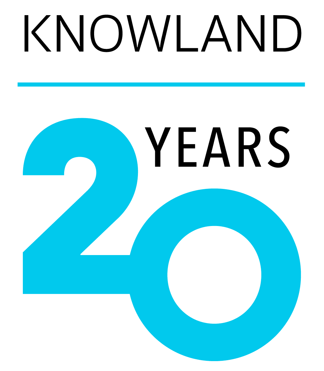 Knowland 20 Years logo