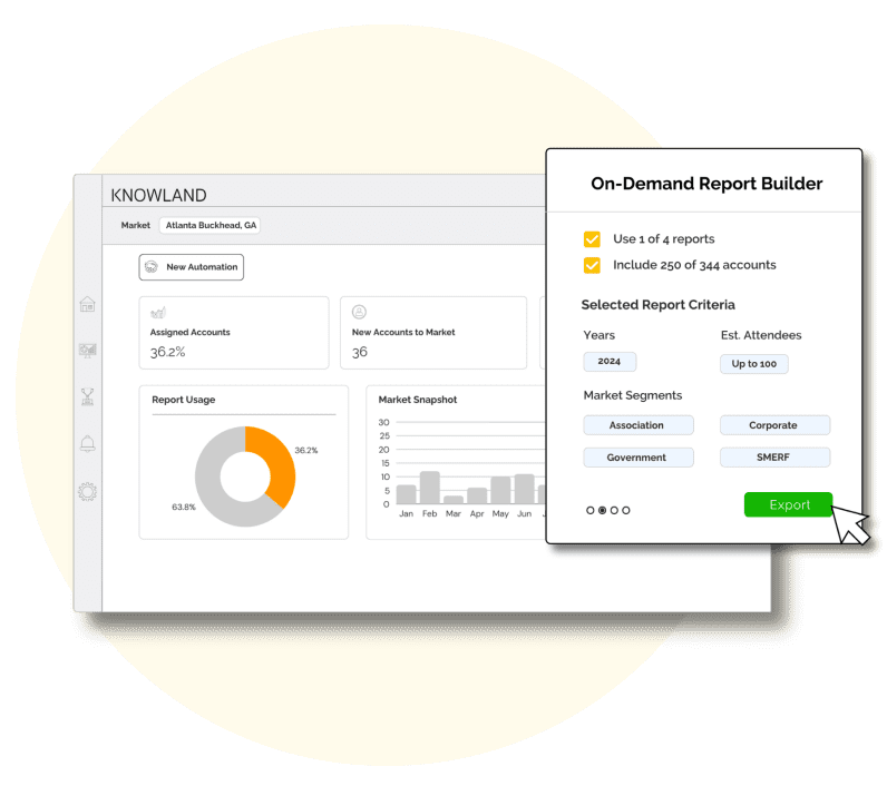 Custom report builder