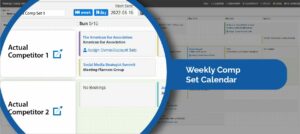 Weekly Comp Set Calendar Close Up