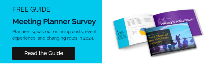 FREE GUIDE Meeting Planner Survey Planners speak out on rising costs, event experience, and changing roles in 2024.  