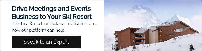 Drive Meetings and Events Business to Your Ski Resort Talk to a Knowland data specialist to learn how our platform can help. 